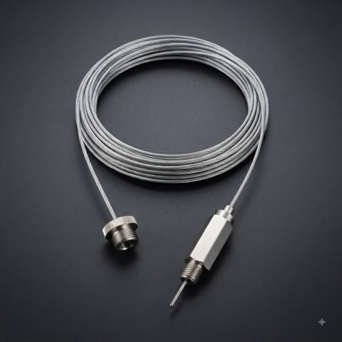 Linear Tavan Bağlantılı Ayarlanabilir Çelik Askı Seti